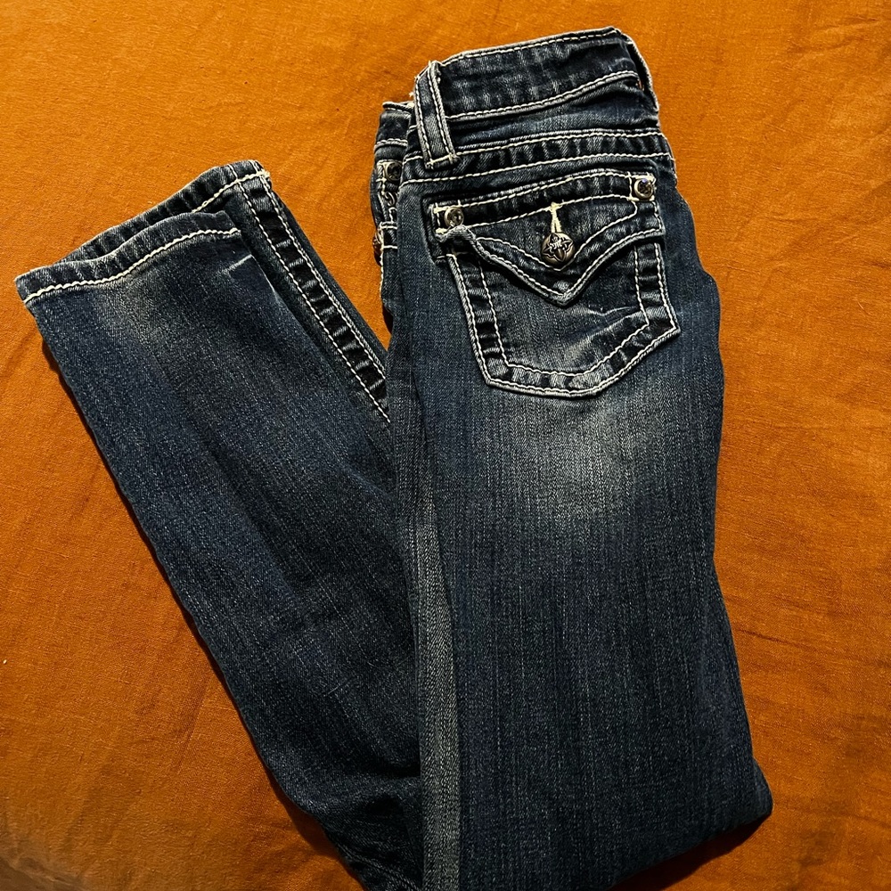 Girls Miss Me skinny jeans